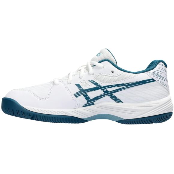 ASICS Gel-Game 9 Kids Tennis Shoes White Grade School Size 3.5 - Picture 4 of 11